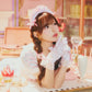 [New] コスプレ ダイナー ミルクシェイクダイナー レディース フリーサイズ ブルー【クリアストーン】♡