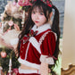 [NEW] 《JamsCollection着用》 コスプレ サンタ クリスマス リリパレ アイドルリボンサンタ/トナカイ レディース フリーサイズ レッド/ブラウン 【クリアストーン】