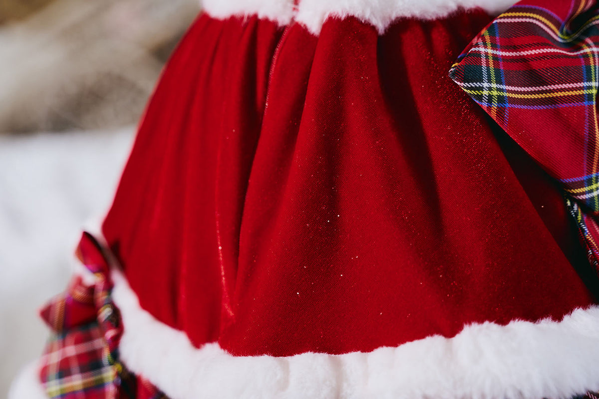[NEW] 《JamsCollection着用》 コスプレ サンタ クリスマス リリパレ アイドルリボンサンタ/トナカイ レディース フリーサイズ レッド/ブラウン 【クリアストーン】