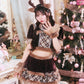 [NEW] 《JamsCollection着用》 コスプレ サンタ クリスマス リリパレ アイドルリボンサンタ/トナカイ レディース フリーサイズ レッド/ブラウン 【クリアストーン】
