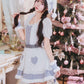 [NEW] 《JamsCollection着用》 コスプレ サンタ クリスマス リリパレ ハートケープサンタ レディース フリーサイズ ホワイト 【クリアストーン】