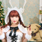 コスプレ クリスマス サンタ ミミノエル ねこケープサンタ レディース S/M/2L レッド/ブラック/ホワイト【クリアストーン】♡