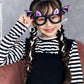 [New] コスプレ小物 アニマル かぼちゃ ハロウィン メガネ キッズ フリーサイズ 【クリアストーン】