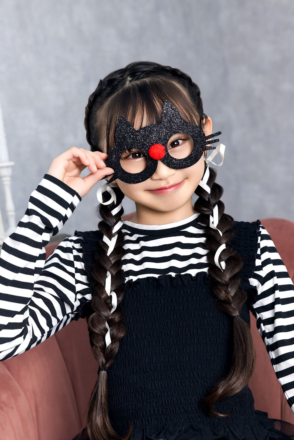 [New] コスプレ小物 アニマル かぼちゃ ハロウィン メガネ キッズ フリーサイズ 【クリアストーン】