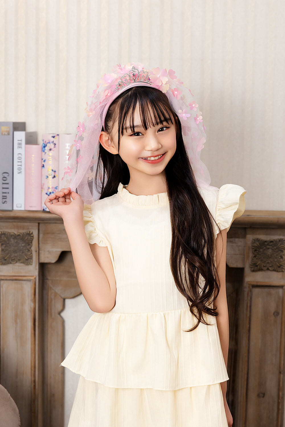 [New] コスプレ小物 ハロウィン カチューシャ キッズ ピンク/ブルー【クリアストーン】