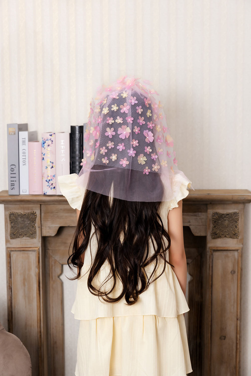 [New] コスプレ小物 ハロウィン カチューシャ キッズ ピンク/ブルー【クリアストーン】