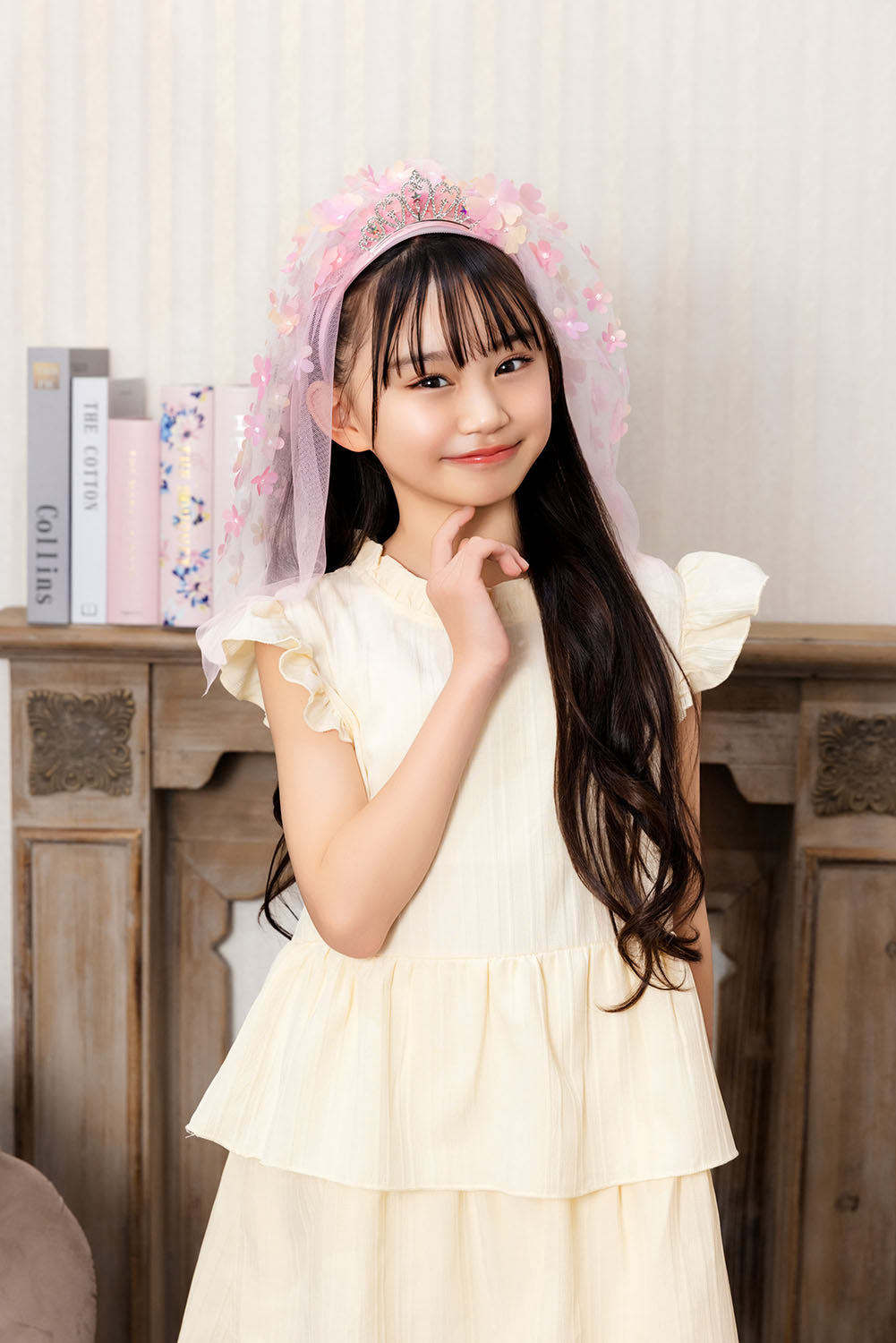 [New] コスプレ小物 ハロウィン カチューシャ キッズ ピンク/ブルー【クリアストーン】