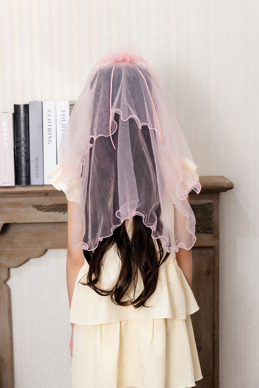 [New] コスプレ小物 ハロウィン カチューシャ キッズ ピンク/ブルー【クリアストーン】