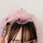 [New] コスプレ小物 ハロウィン カチューシャ キッズ ピンク/ブルー【クリアストーン】