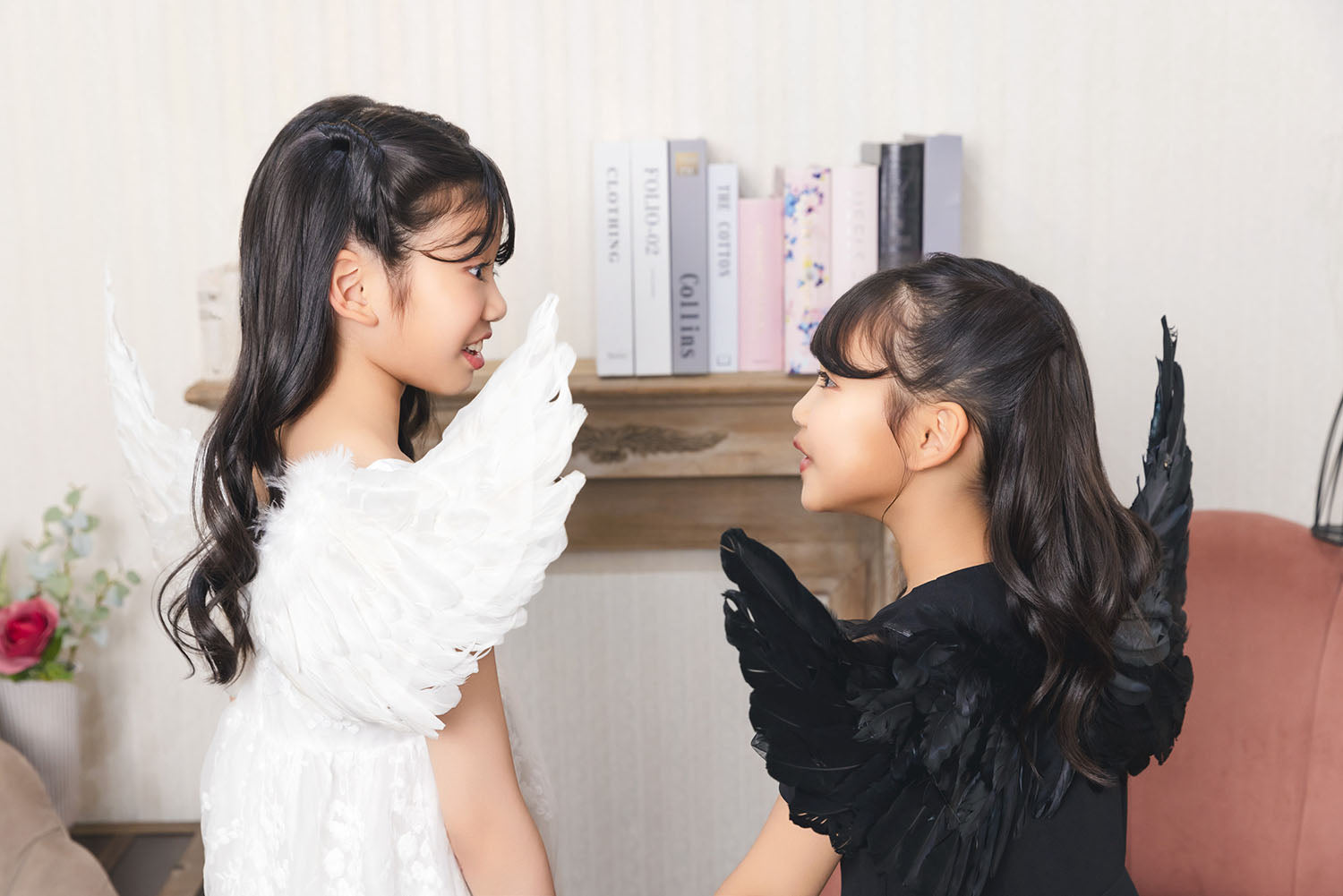 New] コスプレ小物 天使 羽 エンジェルウィング キッズ ホワイト