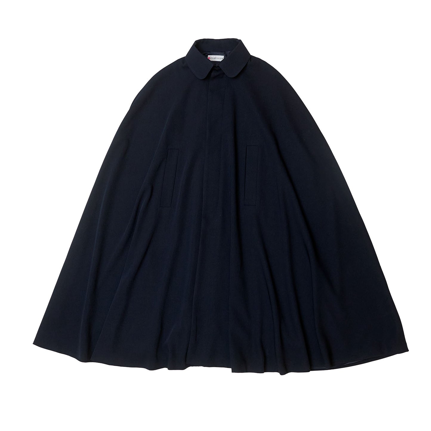 [New] コスプレ 制服 レトロ学生服 マント メンズ Lサイズ ネイビー【クリアストーン】