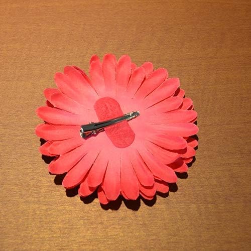 小物 ベビー 赤ちゃん ヘッドアクセサリー フラワー ホワイト/ピンク 【クリアストーン】