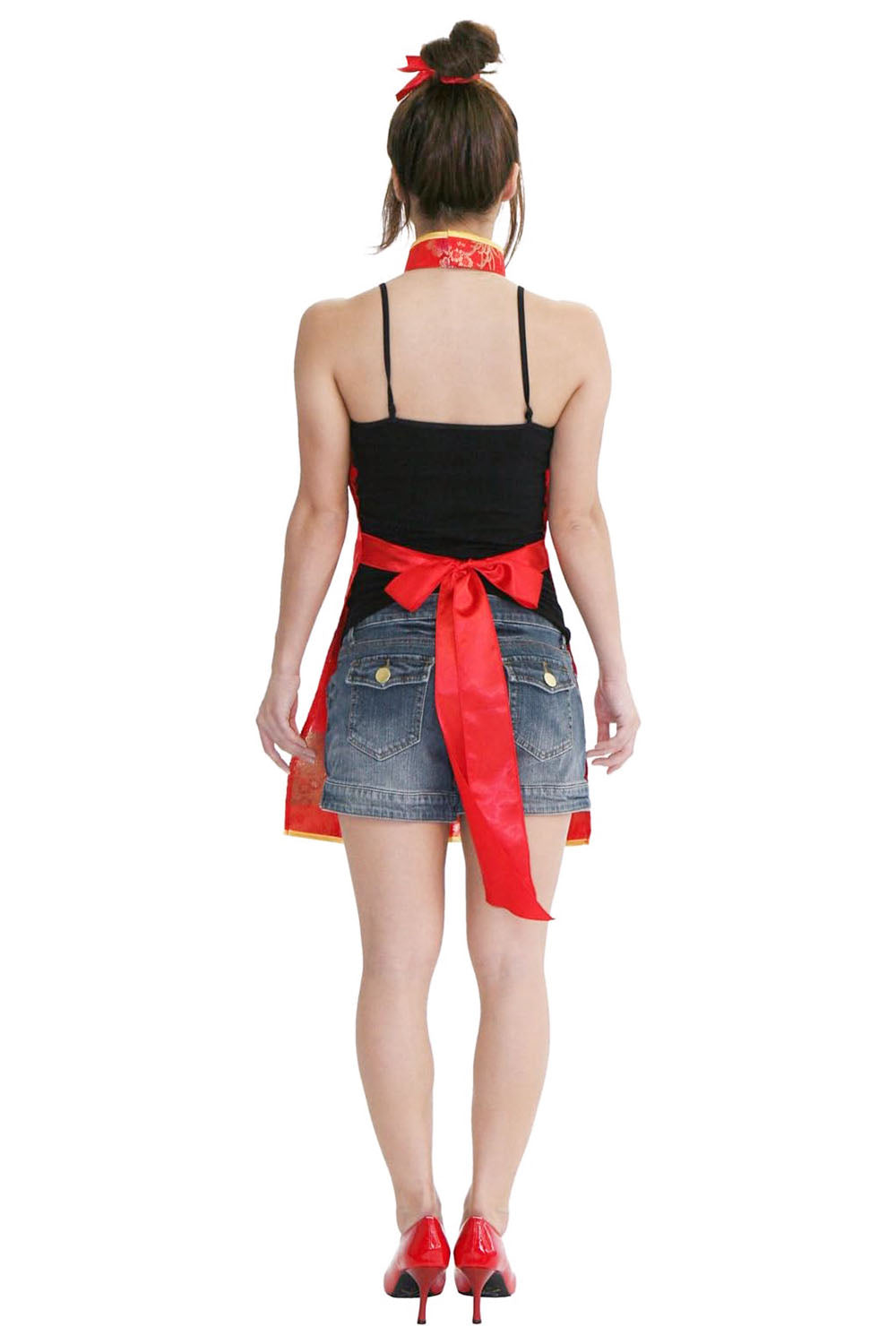 コスプレ コスエプロン チャイナエプロン ユニセックス フリーサイズ