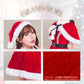 [New] コスプレ クリスマス グランノエル ラインストーンケープサンタ レディース フリーサイズ レッド【クリアストーン】♡