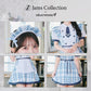 [New] 《JamsCollection着用》コスプレ ホワイトデー パティスリーメイド レディース フリーサイズ ブルー【クリアストーン】♡