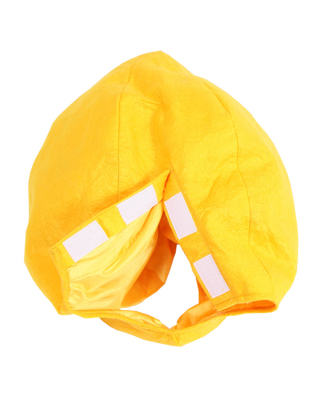 コスプレ ハロウィン かぶりもの めちゃめちゃレモン メンズ イエロー【クリアストーン】