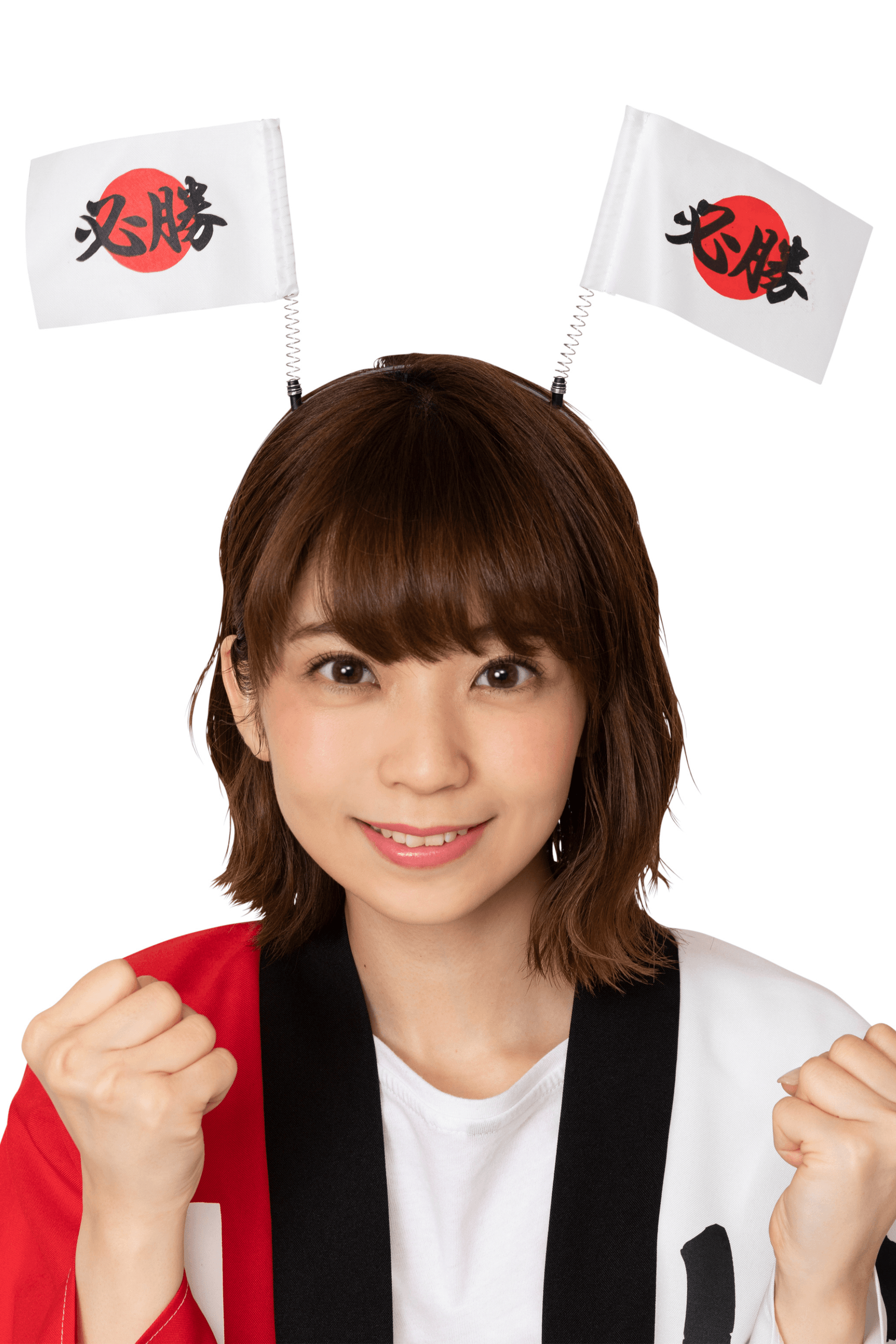 応援グッズ 応援 スポーツ 日本 フレフレ必勝カチューシャ ユニ