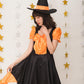 コスプレ ハロウィン 魔女 ウィッチ デコリボンウィッチ レディース フリーサイズ オレンジ/パープル 【クリアストーン】 - clearstone(クリアストーン)公式オンラインストア