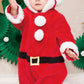 コスプレ クリスマス サンタ マシュマロベビー マシュマロサンタ ベビー 80cm レッド  【クリアストーン】