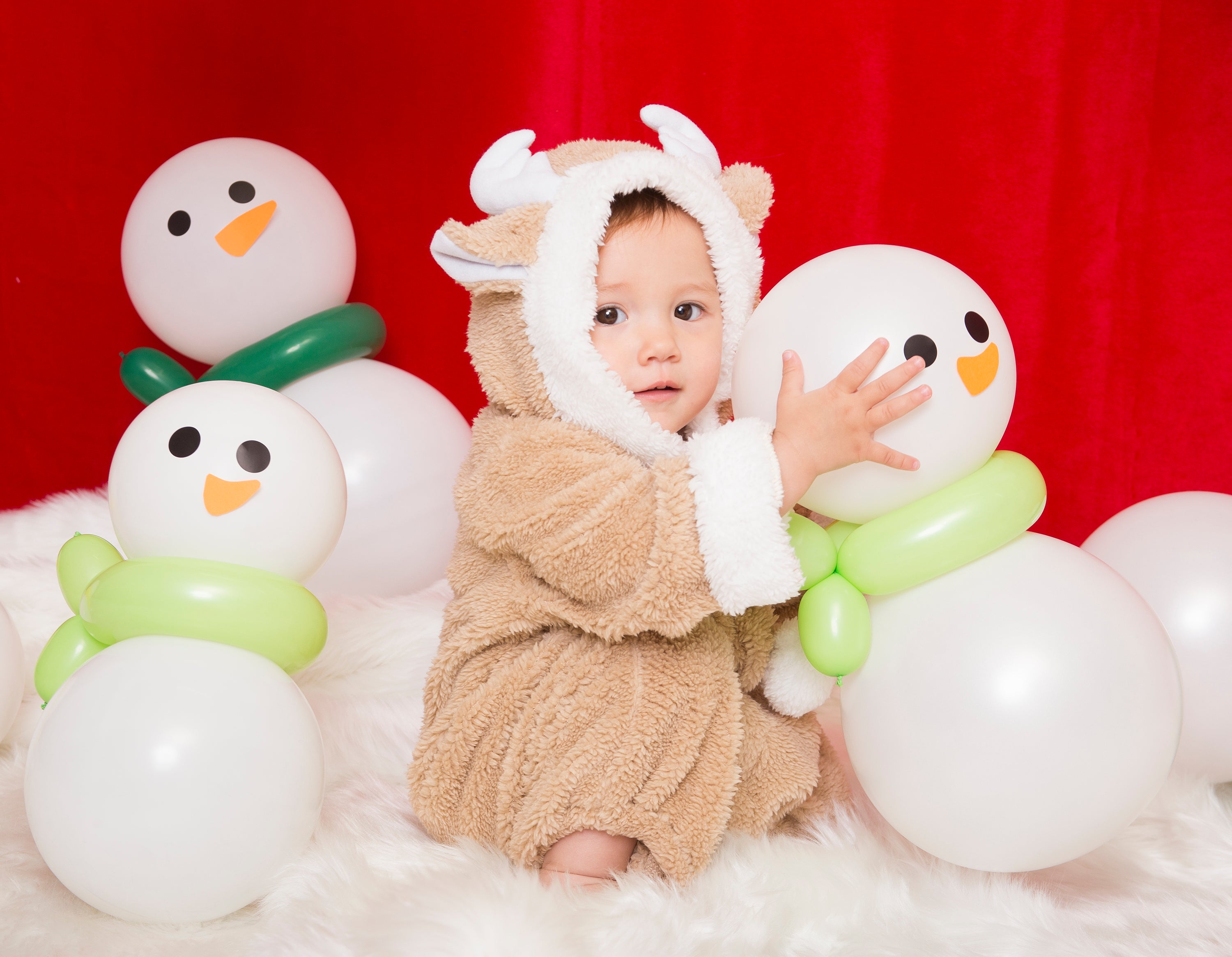 クリスマス サンタ トナカイ 子供 雪だるま コスチューム コスプレ