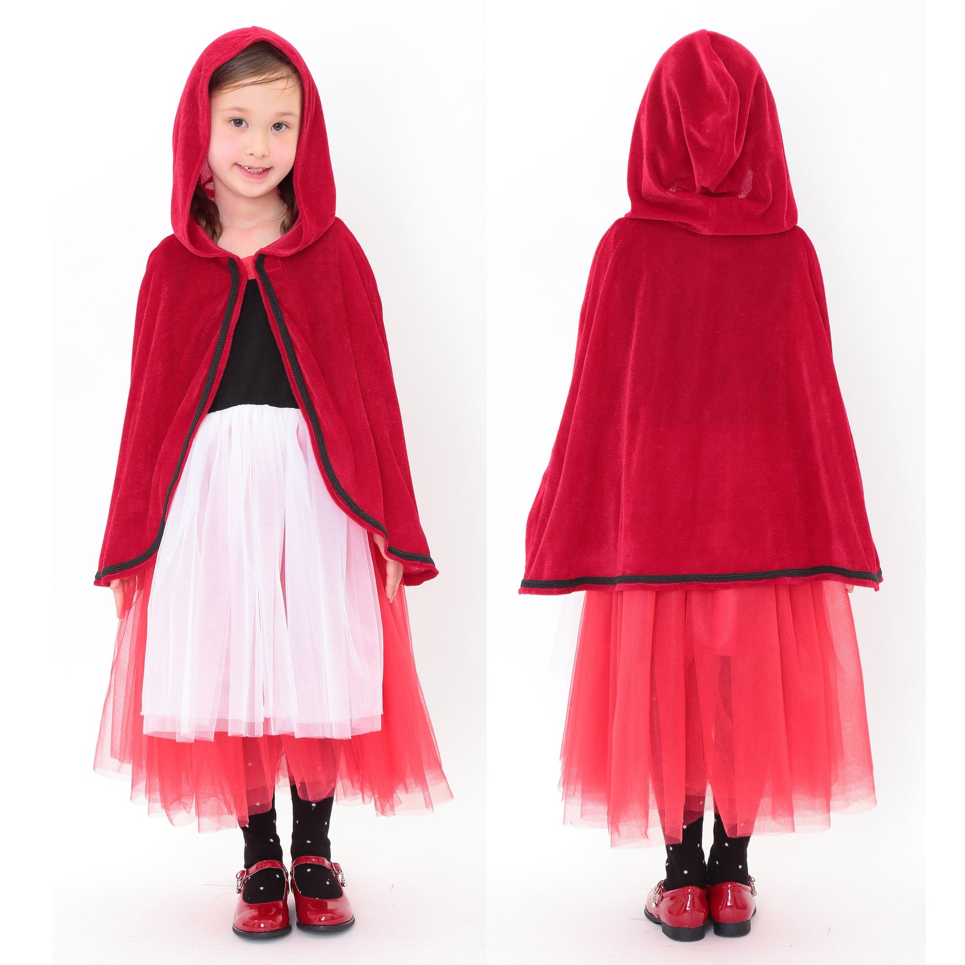 コスプレ ハロウィン 赤ずきん  ロマンティックレッドフード キッズ 100/120/140cm レッド 【クリアストーン】 - clearstone(クリアストーン)公式オンラインストア