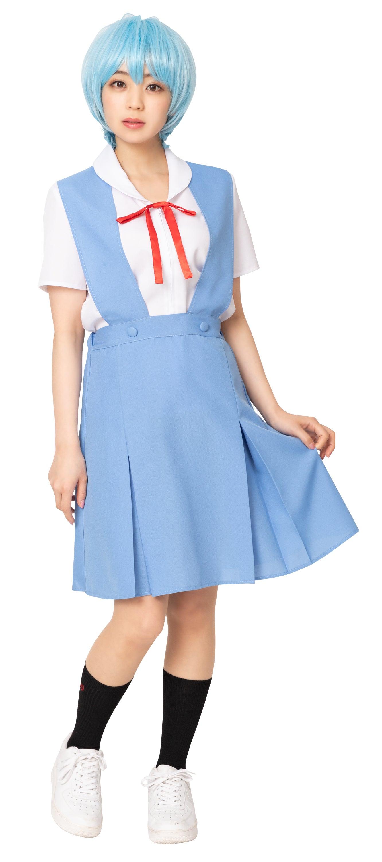 ジャンパースカート 綾波レイ コスプレ風