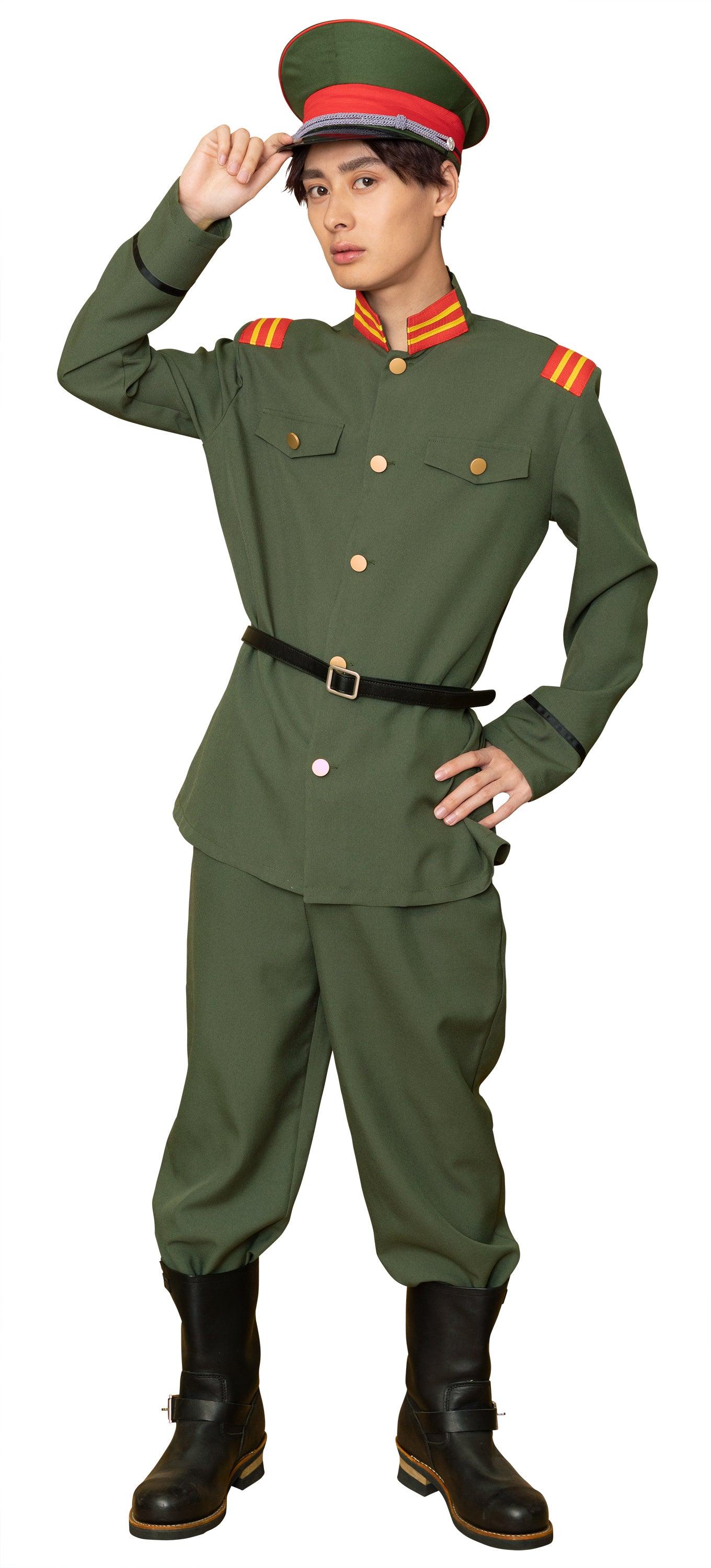 コスプレ 軍服 緑 sサイズ ゴシック 制服 ハロウィン 魔法使い マント 長袖 m58470029234_1.jpg?1748757444