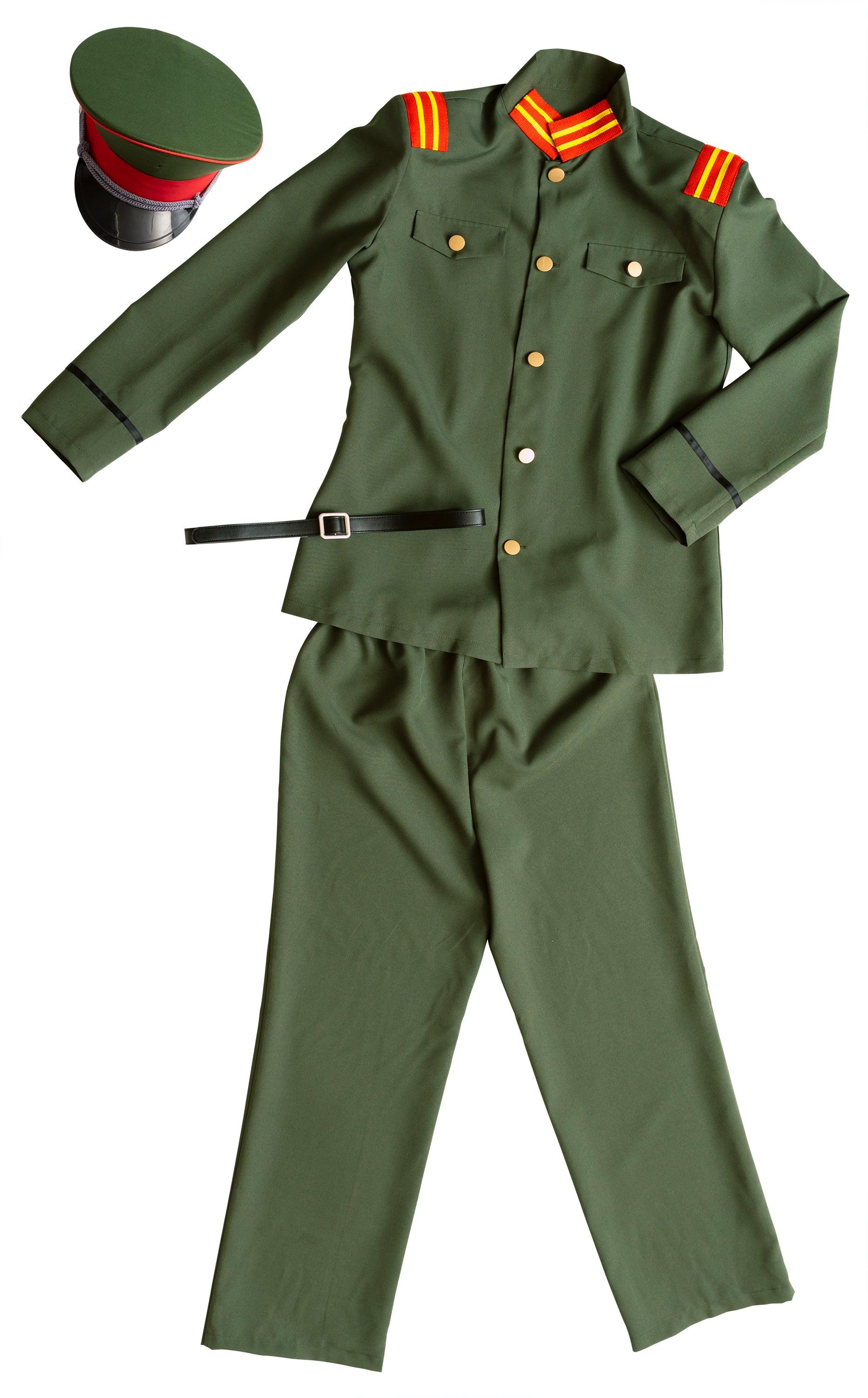 コスプレ ハロウィン 軍人 MENコス 軍服 ユニセックス フリーサイズ