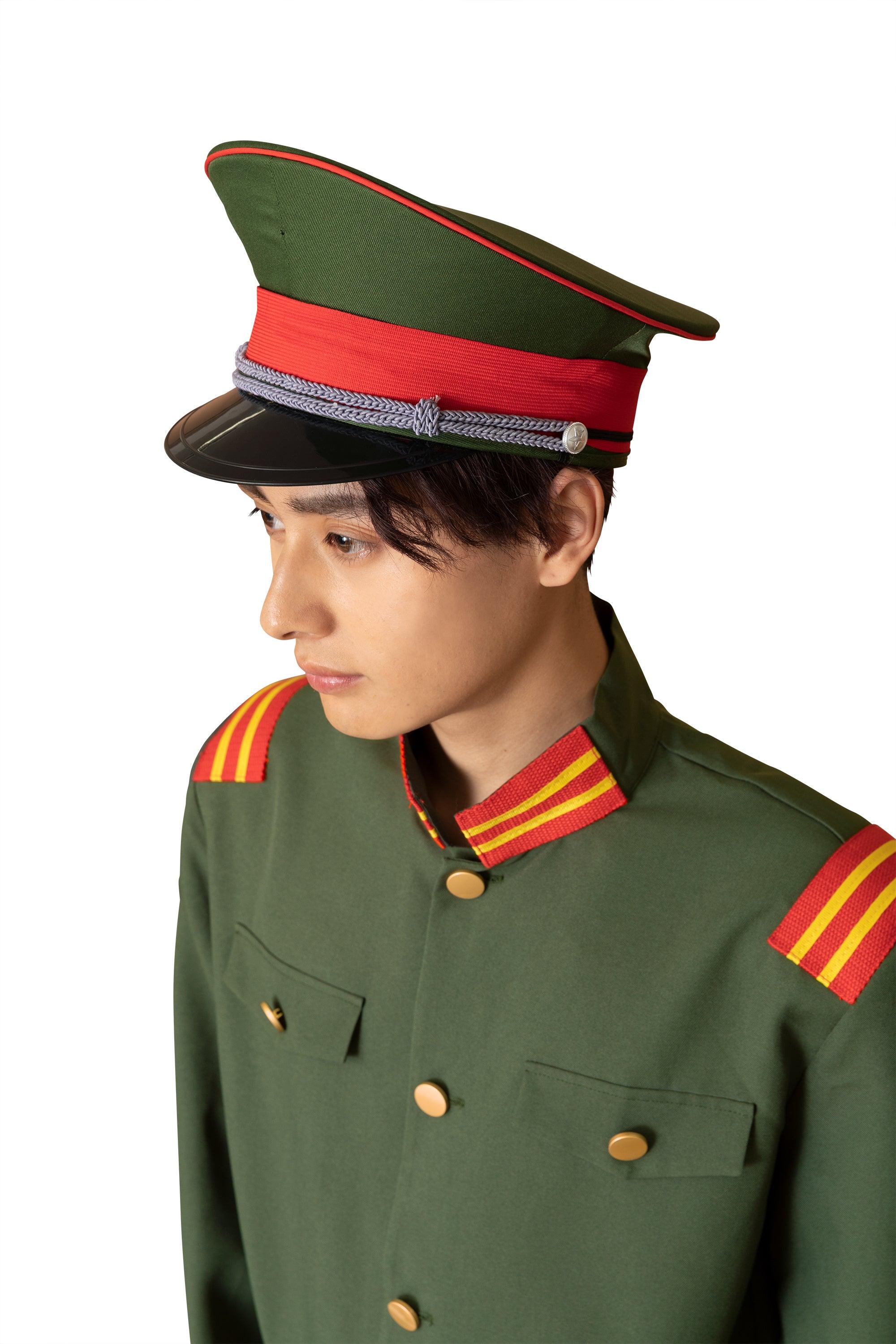 コスプレ ハロウィン 軍人 MENコス 軍服 ユニセックス フリーサイズ