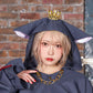 コスプレ ハロウィン 猫 ファングル ケットシーシャツ ユニセックス グレー【クリアストーン】